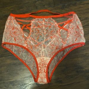 NWOT Medium cut away lingerie panties